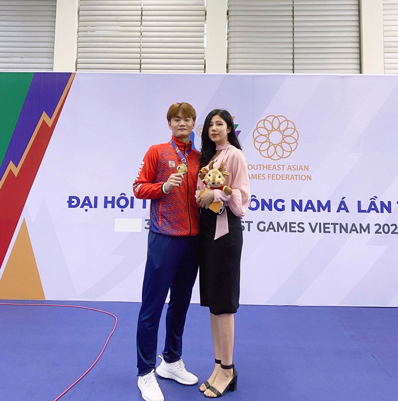 The female coach caused a fever in Hanoi student volleyball because it was so beautiful: Surprisingly a special body - Photo 9
