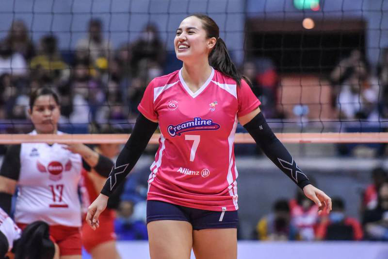 Miss Philippines caused a fever in SEA Games 32 volleyball because it was too sexy - Photo 1