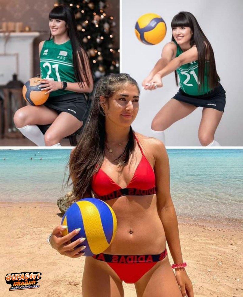 Central Asian Volleyball Beauty causes fever in Vietnam because of being so beautiful - Photo 2