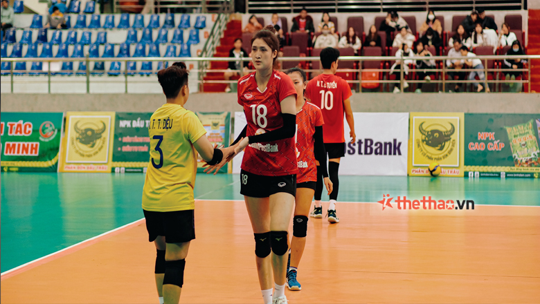 Bunch of photos: A series of beautiful Vietnamese volleyball people in the tournament in the ancient capital - Photo 8
