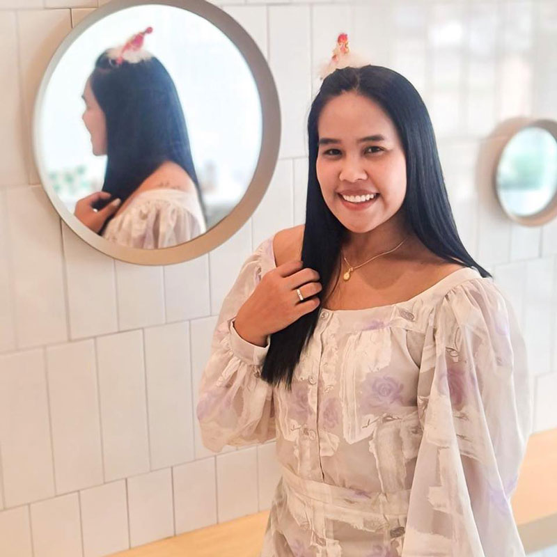 The normal beauty of the Thai volleyball star is 'storming' in Vietnam - Photo 3