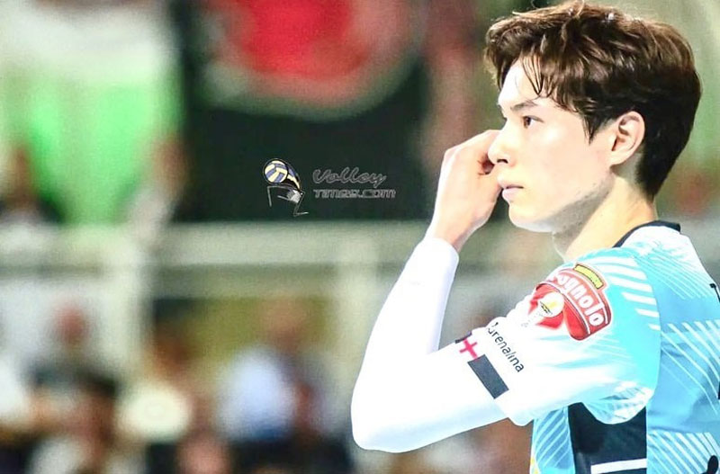 The male volleyball male is fever again because of the beautiful new image like an actor - Photo 6