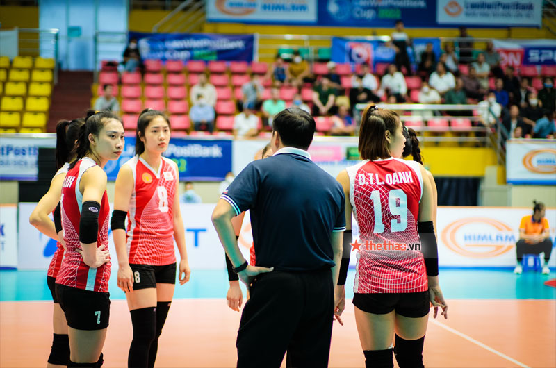 A bunch of photos fascinated with the beauty of the volleyball beauty in LienVietPostBank 2022 - Photo 3