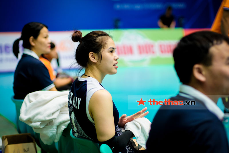 A bunch of photos fascinated with the beauty of the volleyball beauty in LienVietPostBank 2022 - Photo 8