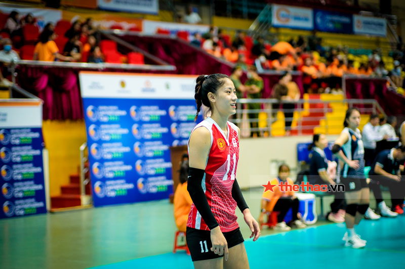 A bunch of photos fascinated with the beauty of the volleyball beauty in LienVietPostBank 2022 - Photo 7