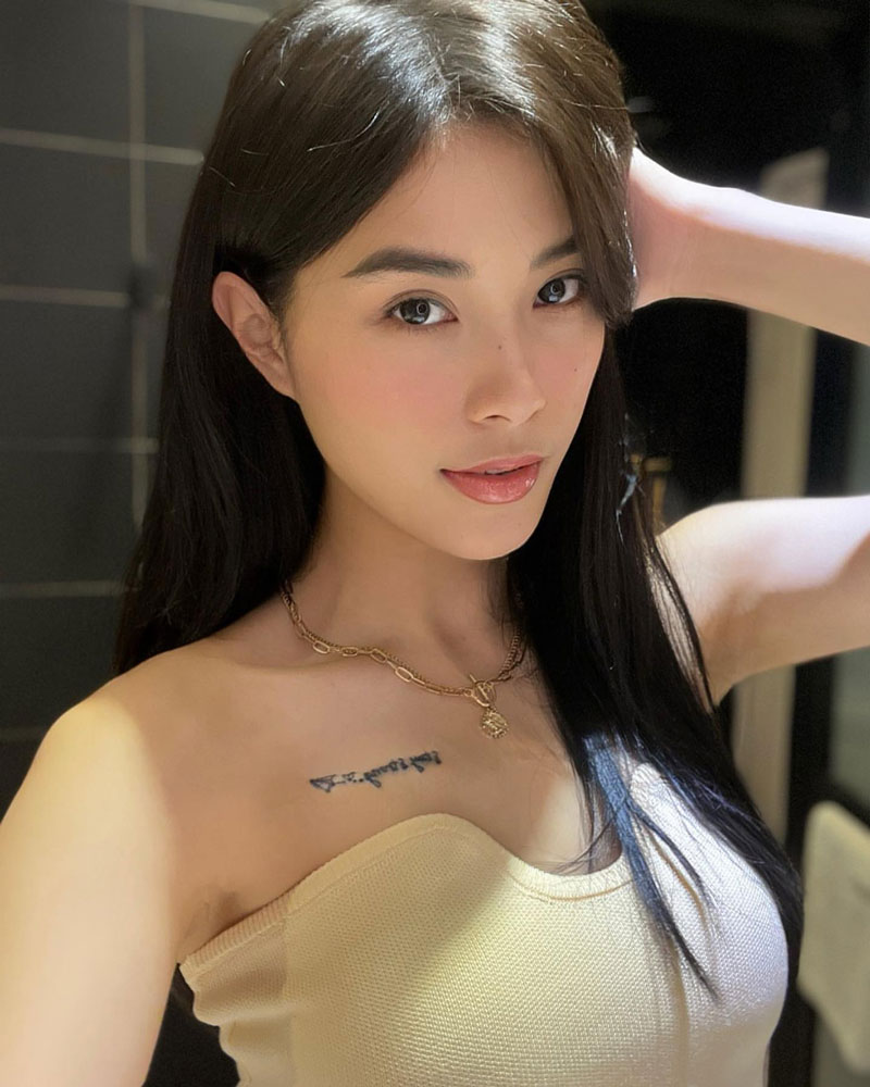 Beauty increasingly 'incense' of Dang Thu Huyen after the top 10 Miss Universe VN - Photo 7