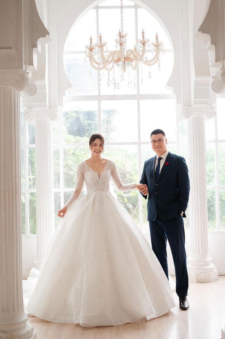 Watch the beautiful wedding picture of the Father Bui Thi Nga before the SEA Games 31 - Photo 3