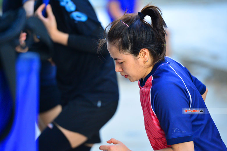 Watch the Stars of the National Women's Volleyball team training in Ninh Binh - Photo 8