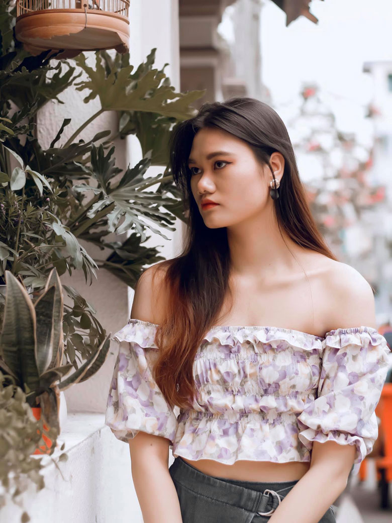 The former volleyball player suddenly charmed Miss Universe Vietnam 2022 - Photo 10