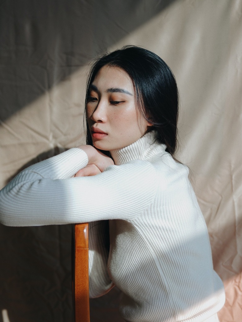 Hot girl volleyball Nguyet Anh released a very beautiful photo of the new age - Photo 6