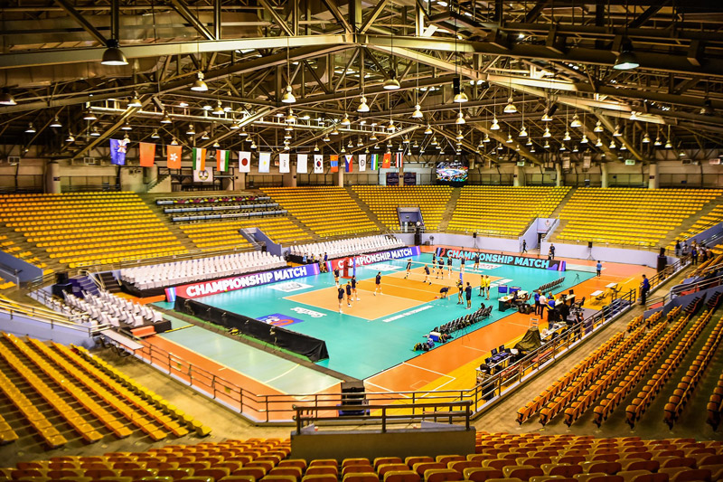 Close -up of the monumental NT of the Asian Championship Volleyball Championship 2023 - Photo 2