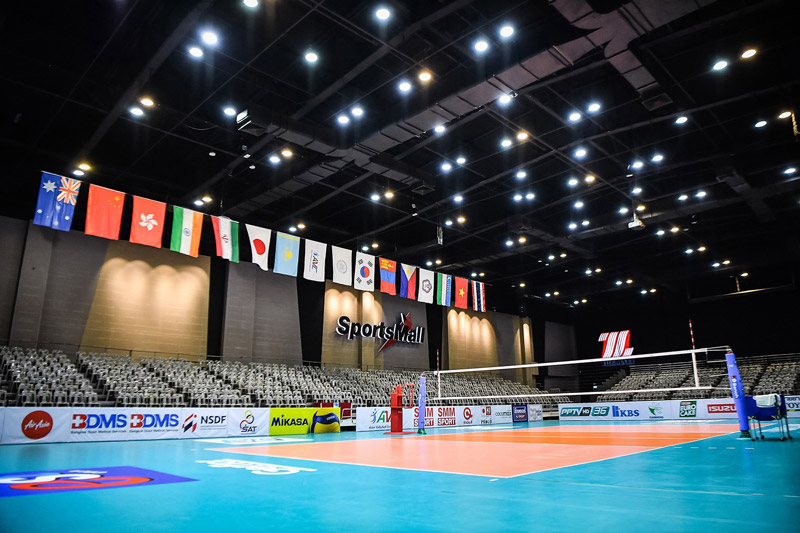 Close -up of the monumental NT of the Asian Championship Volleyball Championship 2023 - Photo 6