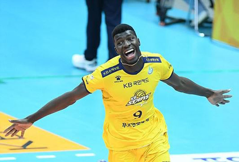 The new 'dinosaur' appears of the world volleyball from the black continent - Photo 2