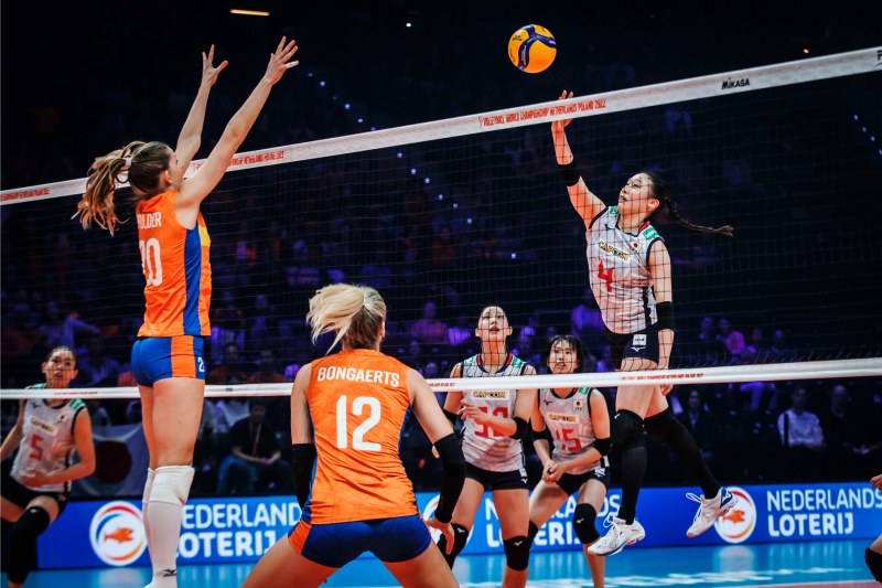 Japan, China 'led' each other in the quarterfinals of the Women's Volleyball Championship 2022 - Photo 2