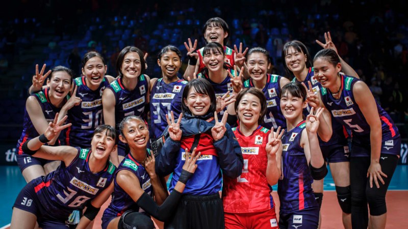 Japanese women's volleyball creates seismic, absent from the No. 1 star still knocking Brazil - Photo 2
