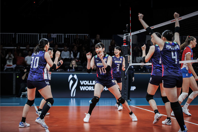 Serbia almost shocked, Japan won easily in the World Championship Volleyball Championship 2022 - Photo 2