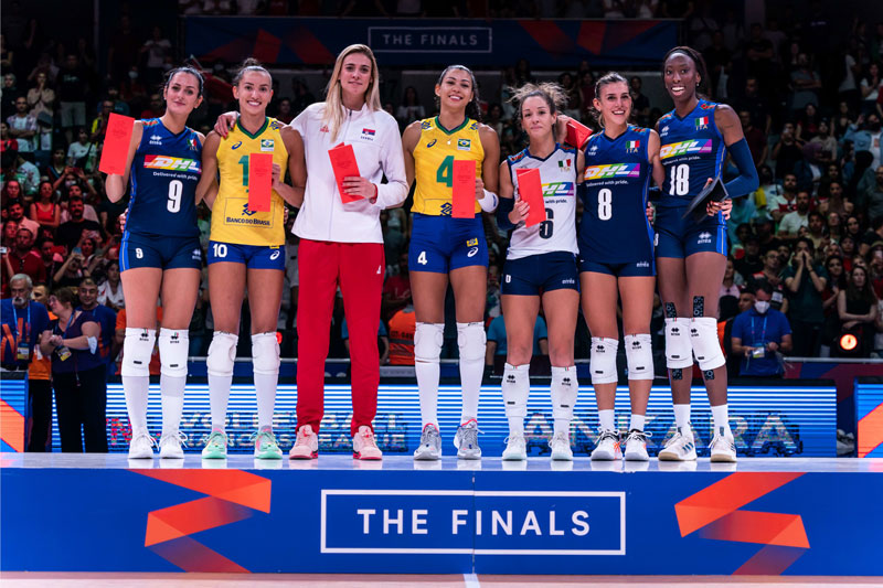 The best team of Volleyball Nations League women's volleyball tournament 2022 - Photo 1