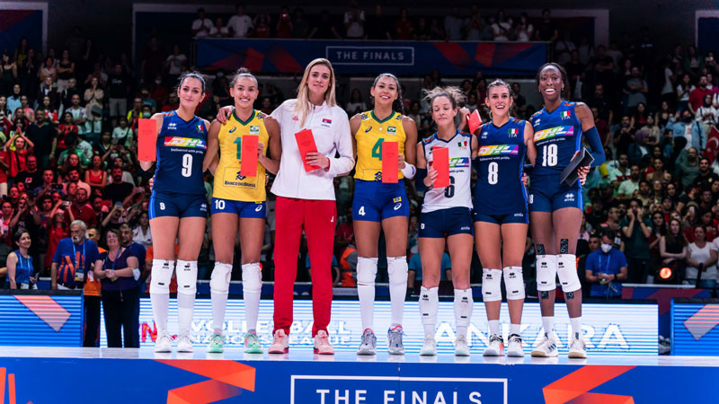 Italia won the VNL 2022, 'Egonu volleyball monster continues to be honored - Photo 2