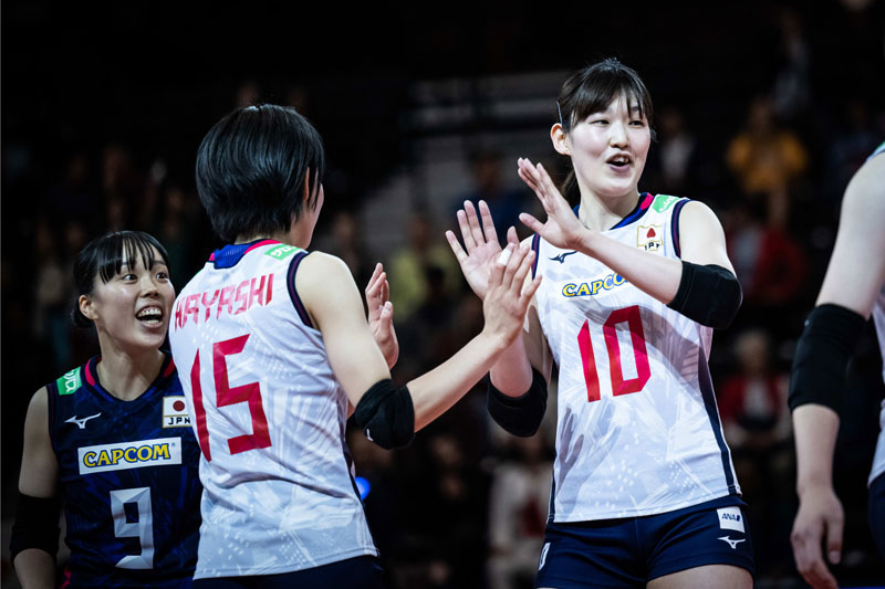The Thai women's volleyball team in the quarterfinals, Korea lost white in VNL 2022 - Photo 2