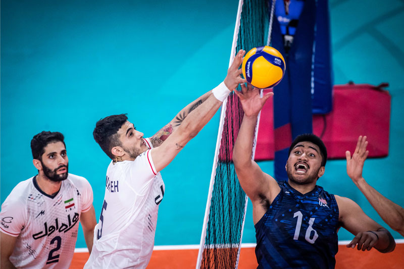 'Elder' Asia creates a large seismic in Volleyball Nations League 2022 - Photo 2