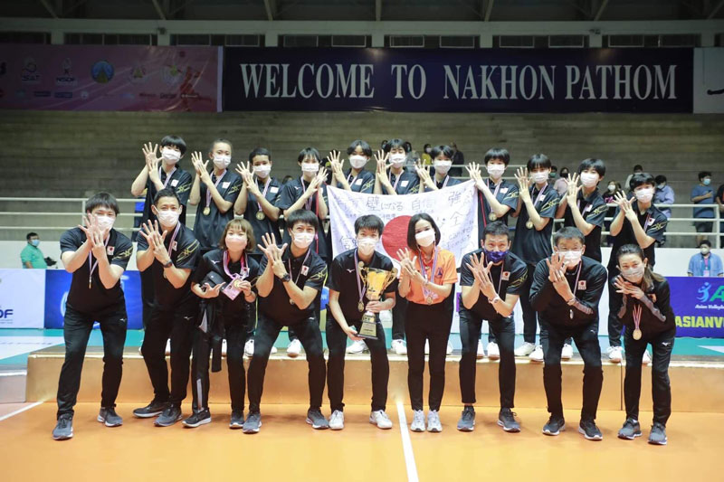 Outstream against China, Japanese Young Volleyball Championship - Photo 2