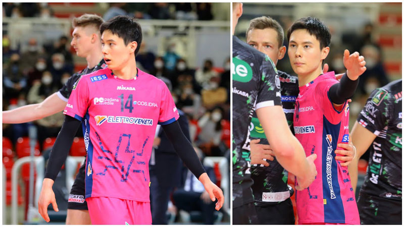 'Young idol' and 'Japanese volleyball male' dating in Italy - Photo 2