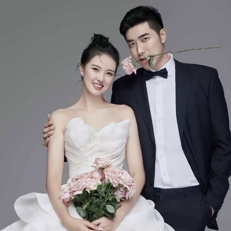 The number 1 volleyball beauty in China announced that her husband was as beautiful as an actor - Photo 2