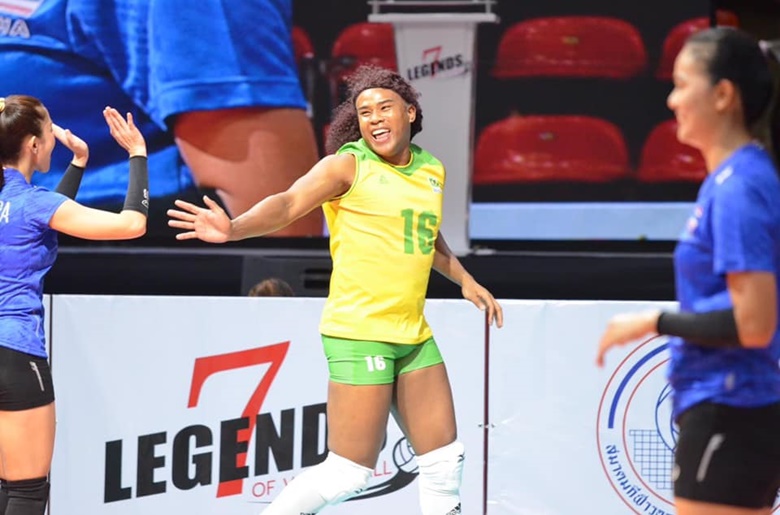 Pictures of emotional matches farewell 7 athletes Legend of Thai women's volleyball - Photo 7