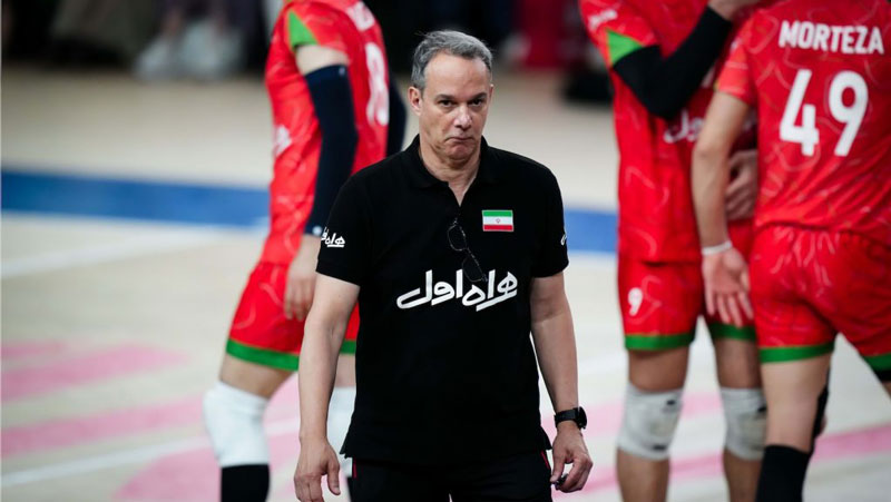 'Brother Hai' Asian male volleyball fired coach when the fragile hope to go to the Paris Olympic Games broke - Photo 1