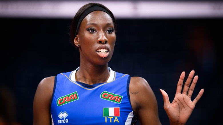 'Paola Egonu volleyball monster has not returned at week 2 Volleyball Nations League 2023 - Photo 1