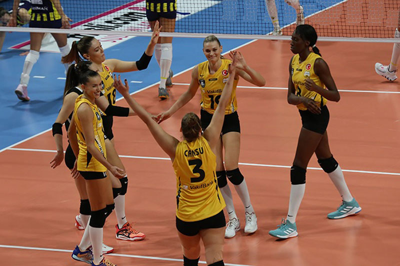 'Volleyball monster' won