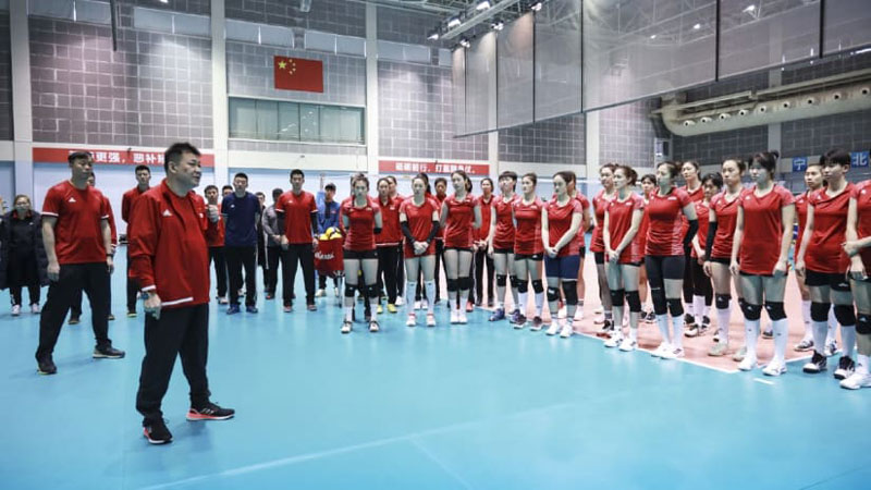 Absent Zhu Ting and Zhang Changning, Chinese women's volleyball gathered with ... 67 athletes - Photo 1