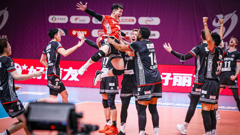 Beijing ascended to the Chinese league, star volleyball