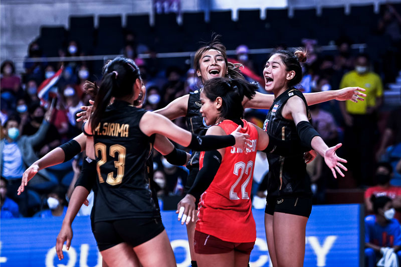 Being swept half of the squad, the Thai women's volleyball was specially accepted - Photo 1