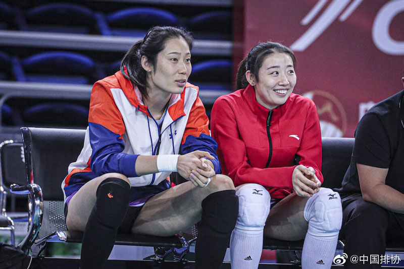 Best friends reunite Zhu Ting, occupy the pass of two number 1 female volleyball - Photo 1
