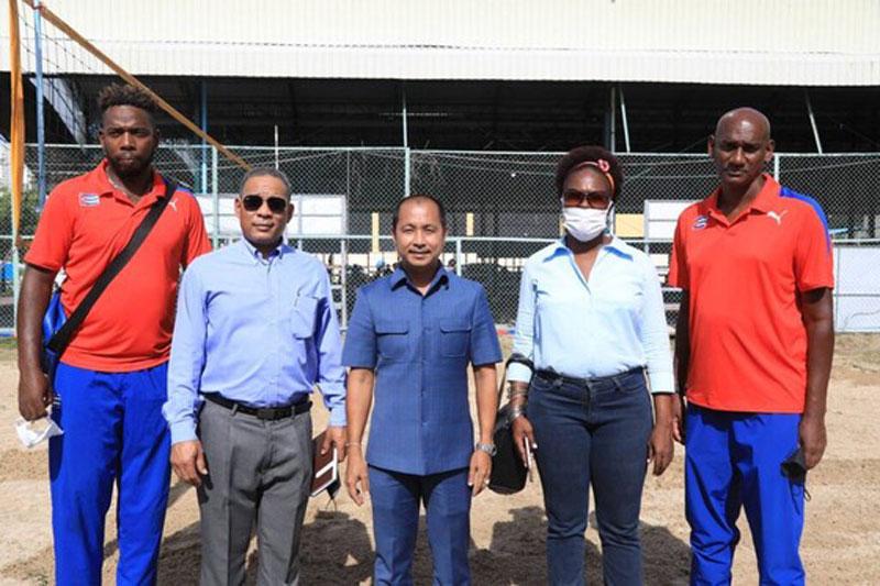 Cambodian volleyball 'plays big' for ambition at SEA Games 32 at home - Photo 1