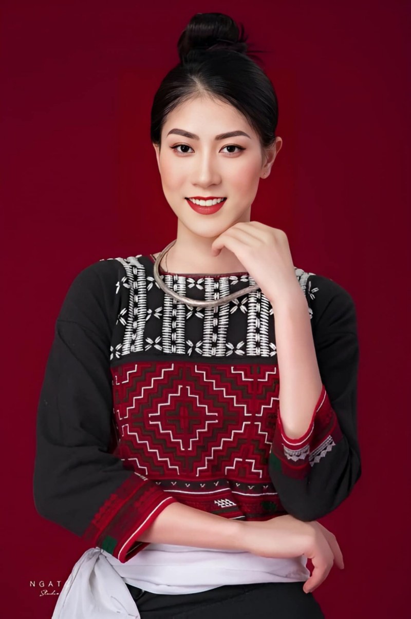 Close -up of beauty Hoang Thi Kieu Trinh - Miss VTV Cup 2023 - Photo 8
