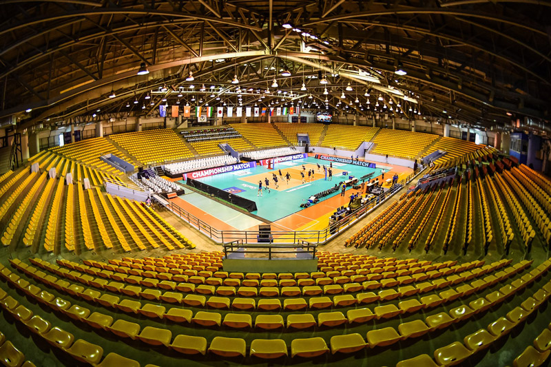 Close -up of the monumental NT of the Asian Championship Women's Volleyball Championship 2023 - Photo 1