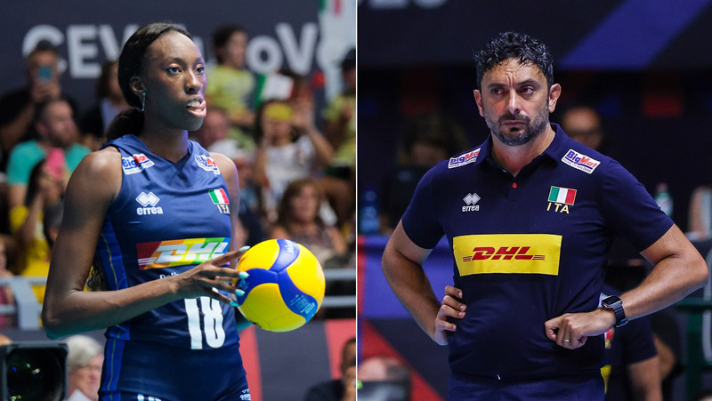 Conflict with 'volleyball monster' Paola Egonu, the Italian women's coach is lost - Photo 1