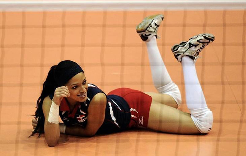 Fascinating the sexy look of Libero best in the world volleyball village - Photo 2
