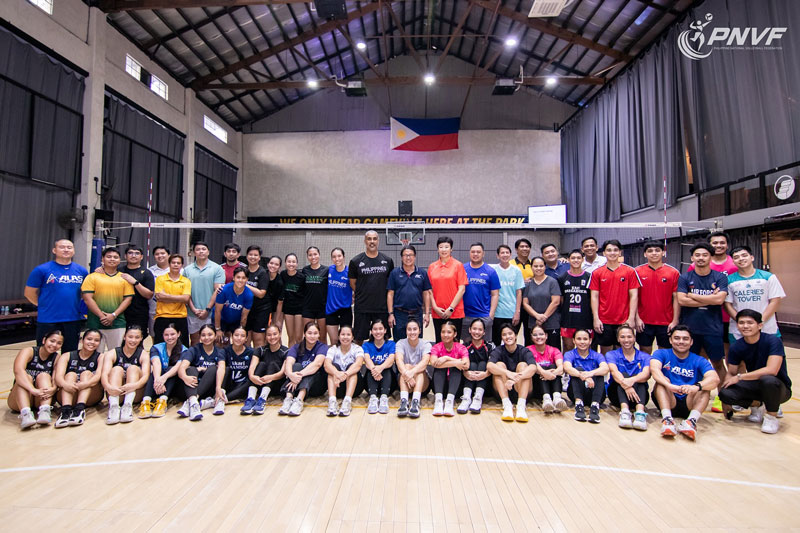Filipino women's volleyball invites the Olympic champion to support before AVC Nations Cup 2025 - Photo 1