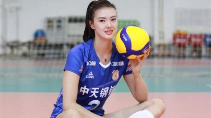 First Chinese volleyball beauty twice in a row missed an appointment with Asiad - Photo 1