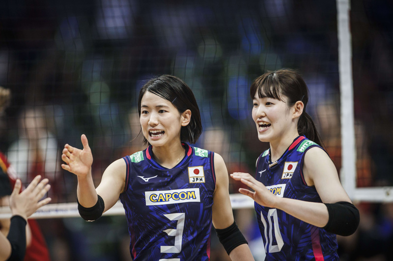 Recruiting Japanese women's volleyball to regret the middle team in Volleyball Nations League 2023 - Photo 1