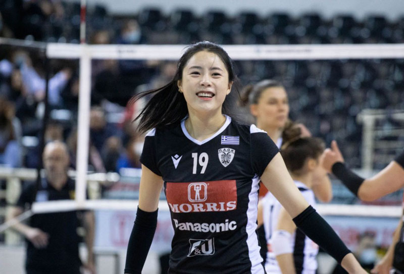 Korean volleyball goddess continues the adventure after the scandal - Photo 1