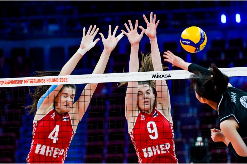 Korean women's volleyball ends a series of 18 matches, raising hope to go to Olympic - Photo 1