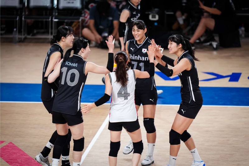 Korean women's volleyball is the only team in VNL not to attend the 2025 World Championship - Photo 1