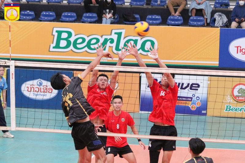Lao volleyball officially returned at SEA Games 32 in Cambodia - Photo 1
