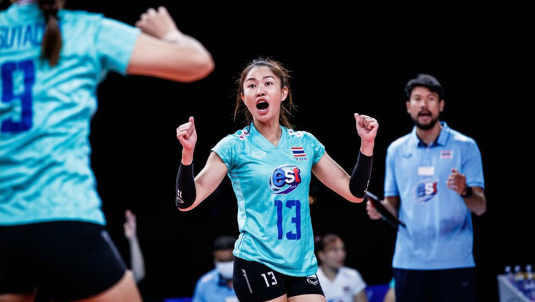 Left all rumors, Thai volleyball superstar arrived at the 'strange tournament' - Photo 1