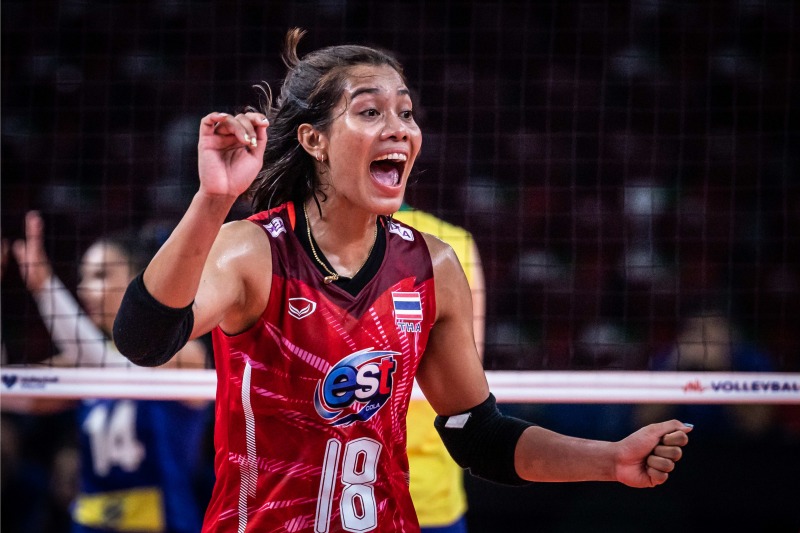 Link to watch live volleyball VNL 2022 Thailand vs Italy, 20h30 tonight 3/7 - Photo 1