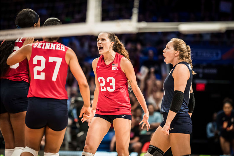 List of American women's volleyball teams attending Volleyball Nations League 2024: Human resource test for Olympic - Photo 1